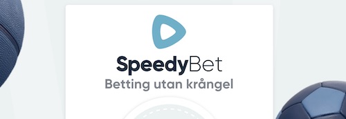 SpeedyBet: 100% upp till 1000 kr